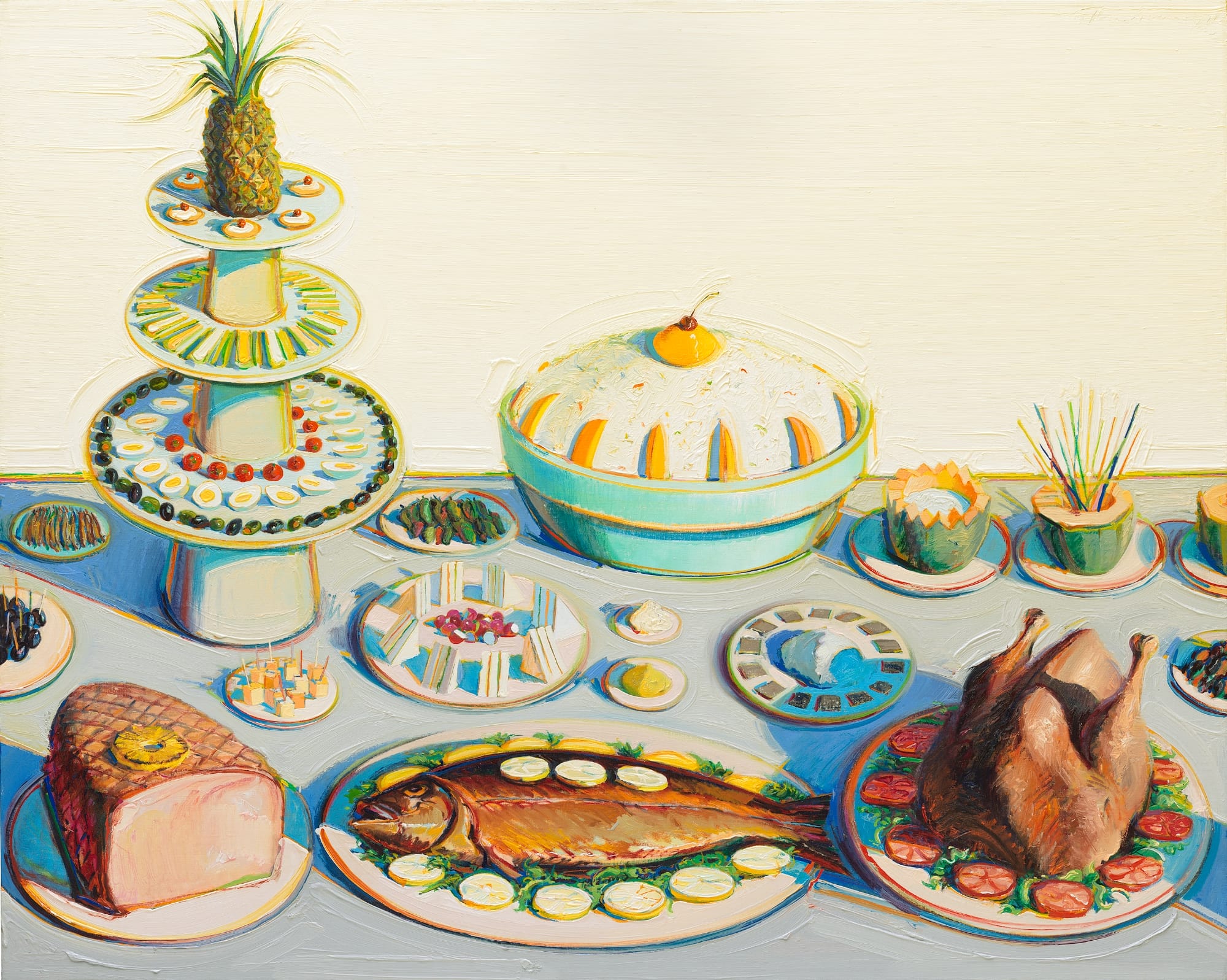 Wayne Thiebaud’s Passion for Art History Shines in  ‘Art Comes from Art’